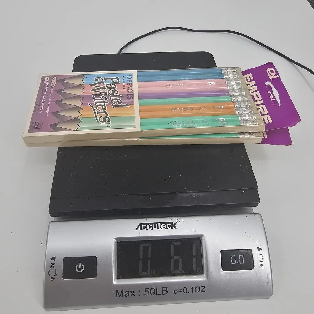Vintage 80s Collectible Pastel Writers No 2 Pencils SEALED DEADSTOCK (20 total)